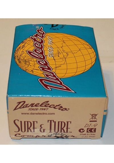 Danelectro Dj-9 Surf & Turf Compressor Pedal-analog Compressor