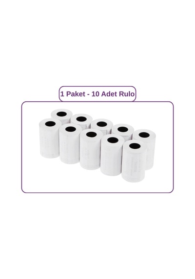 300tr Yazarkasa Rulosu 40 Paket - 400 Adet Rulo