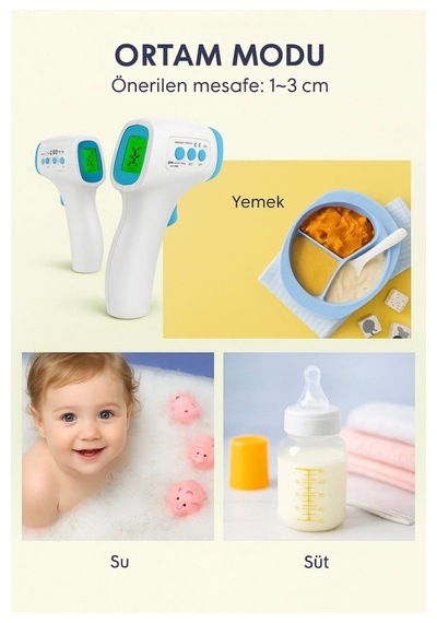 Semcares Temassız Uzaktan Ateş Ölçer