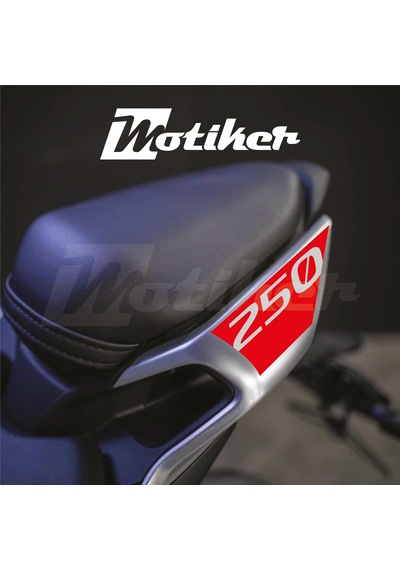 Cfmoto 250sr Arka Kuyruk Stıcker Model 1 Kırmızı Renk