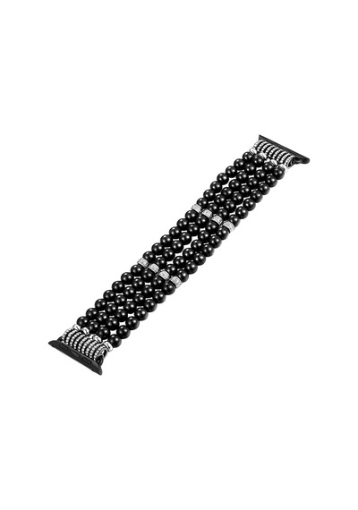 Ally Apple Uyumlu Watch 7-8 45mm 6-5-4 44mm Full Boncuk Taşlı Kordon Kayış 3-2-1 42mm- 5775