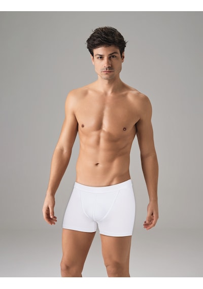 Doreanse Erkek Büyük Beden Battal Boy Basic Pamuklu Boxer 1892pp-siyah Siyah