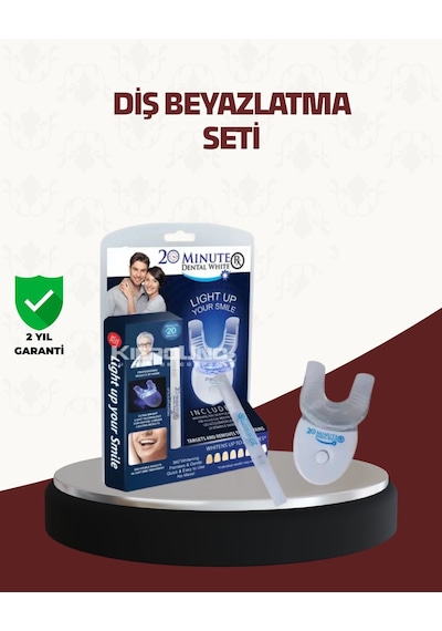 Mey İthalat Evde Kullanıma Uygun Led Teknolojili Diş Beyazlatma Kiti