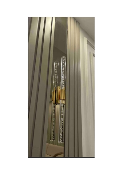Bubblelight Large 51 Cm Modern Tasarım Led Aplik - Duvar Lambası - Gold - Elektrikli - Beyaz Led Gold Elektrikli