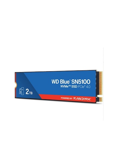 2 Tb Wd Blue Sn5100 Pcı-4.0 7100mb/s 6700mb/s M2 Ssd Wds200t5b0e