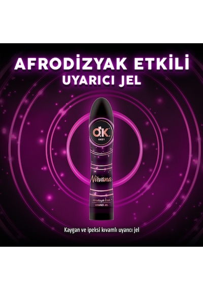 Okey Nirvana Uyarıcı Jel  2 x 100 ML