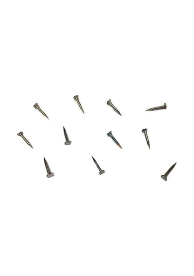 Klips, Menteşe, Ayağı Çivisi 9mm Çelik - Nikel 100gr 1
