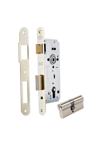 Kilit 152r-40mm Dış Kapı Silindirli Nikel Oval Diğer