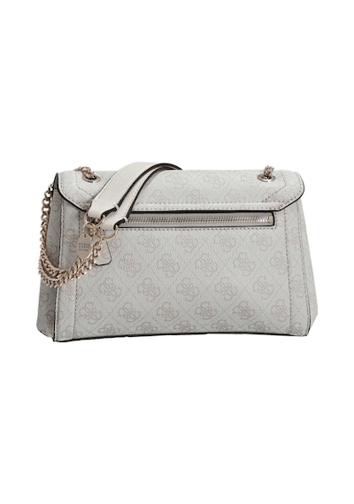 Guess Kadın Noelle Dönüştürülebilir Flap Crossbody Çanta GRİ Çok Renkli