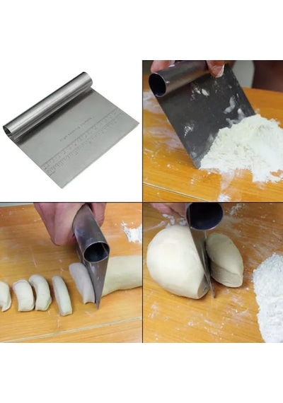 Fethiye Toptan Çelik Spatula,metal Hamur Sıyrıcı,pasta Sıyırma Aparatı,hamur Dilimleyici,pasta Ve Pastacılık Diğer