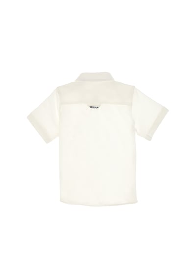 U.s. Polo Assn. Erkek Çocuk Beyaz Gömlek Örme 50300743-vr013 Beyaz