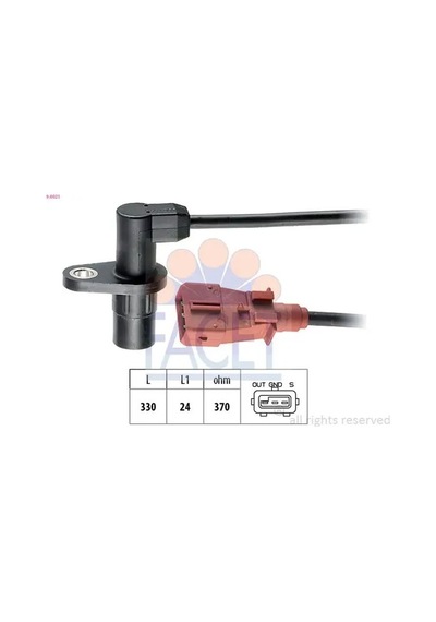 Peugeot Partner Krank Sensoru 1.9d 1998-2011 Facet 90021