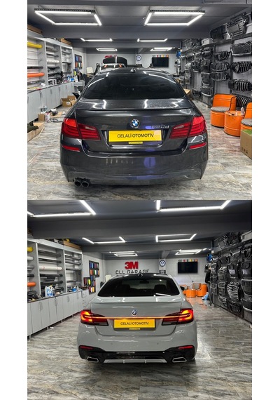 Bmw 5 Serisi F10/f18 Uyumlu 2021 M5 G30/g38 Yükseltme Body Kit Makyajlama Seti-hazır Stok