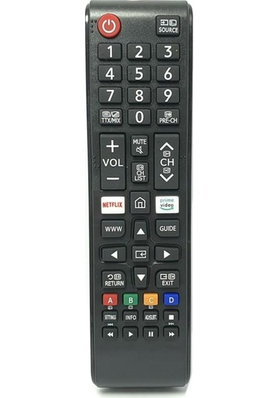 Samsung Uyumlu Ue43Ru7100Uxtk Lcd Led Tv Kumanda Netflix Prime Tuşlu