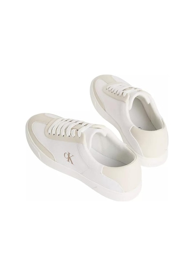 Calvin Klein Hw0hw03145 0ht 36 Low Pro Cups Wt Canv Mg-15053 Parlak Beyaz/koyu Ekru Calvin Klein Hw0hw03145 0ht 36 Low Pro Cups Wt Canv Mg-15053 Parlak Beyaz/koyu Ekru