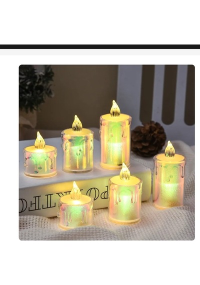 Mini Led Lamba Küçük Aralık 2023 Masaüstü 4cm Pvc Sihirli Renkli