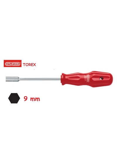 Ceta Form Lokma Tornavida 9 Mm Torex