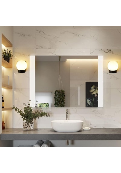 12 Watt Modern Tasarım İç Ve Dış Mekan, Bahçe, Balkon, Banyo Apliği Günışığı Led Armatür Duvar Aplik Gün Işığı - Sarı
