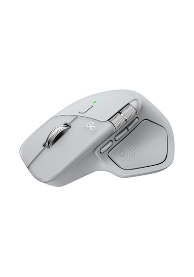 Logitech Mx Master 4 Dokunsal Geri Bildirimli 8000 Dpı Sessiz Kablosuz Bluetooth Mouse - Açık Gri