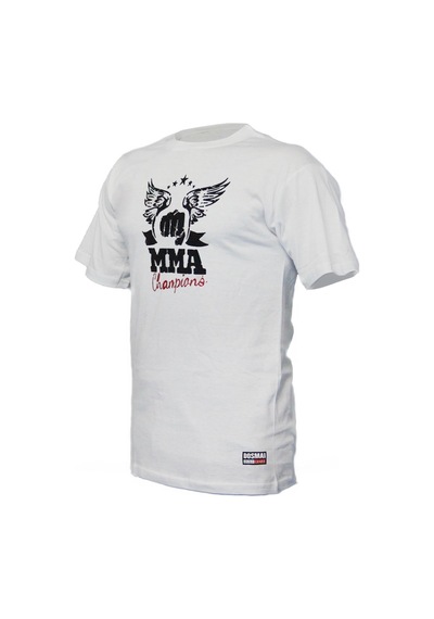 Dosmai Baskılı Mma Bisiklet Yaka Spor T-shirt Mmt833
