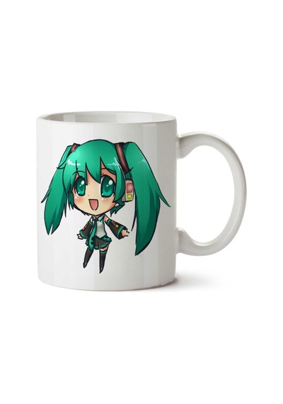Chibi-png-pic İki Tarafı Baskılı Kupa Bardak Çok Renkli
