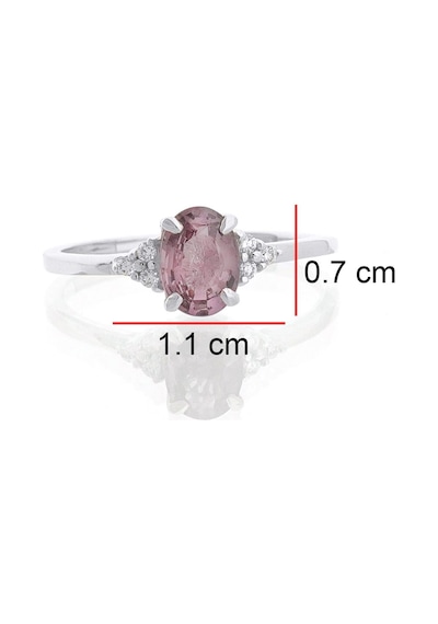Spinel Oval Tektaş Yüzük