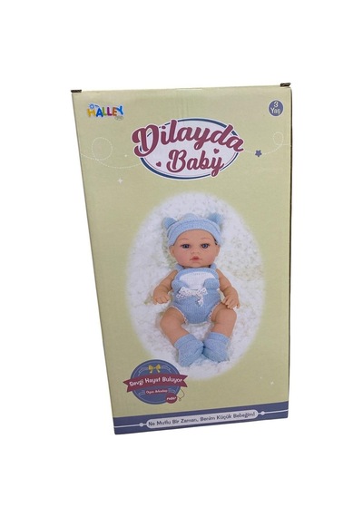 26 Cm Dilayba Baby Gerçek Yüzlü Et Bebek 9961