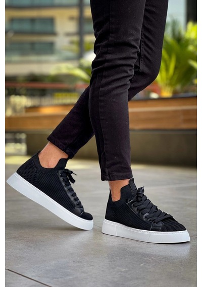 Natural Shoes Mn2423 - Tbt Erkek Ayakkabı Sıyah Sıyah