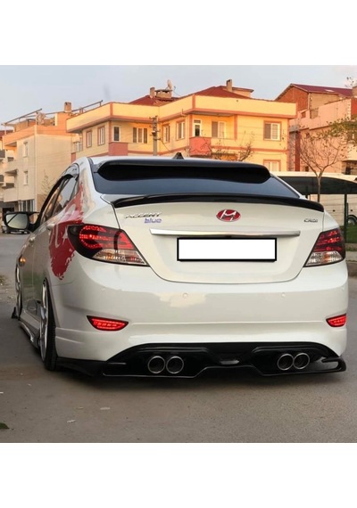 Hyundai Accent Blue Arka Tampon Eki Karlık -fiber Krallıgı
