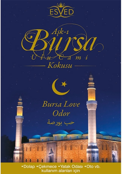 Bursa Ulu Cami Dolap ve Çekmece Kokusu