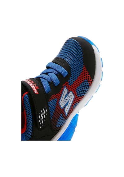 Skechers Rapid Charge - Movrux Küçük Erkek Çocuk Siyah Işıklı Bot 402032n Bkrb Siyah