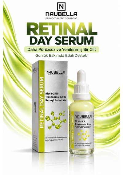 Retinal Day Serum Pdrn Içeriği Ile Günlük Bakımda Pürüzsüz Ve Yenilenmiş Bir Cilt
