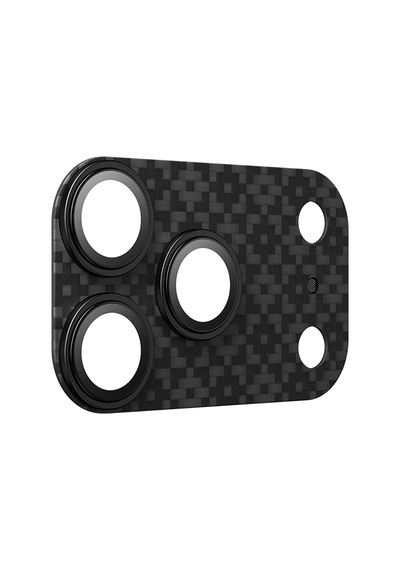 Apple Uyumlu   iPhone 17 Pro Benks Armorwarrior Armorgrid Serisi Kevlar Kamera Lens Koruyucu Siyah