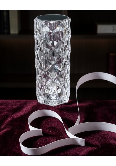 Usb Şarjlı Rgb Gece Lambası Kırılabilir Kristal Tasarım Uuczkristallambak1 Çok Renkli