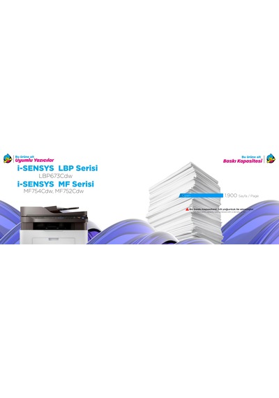 Canon Uyumlu Tonermax Crg-069h Uyumlu Toner Mavi - Çipli/ 5094c002 /lbp673cdw /mf752cdw /mf754cdw