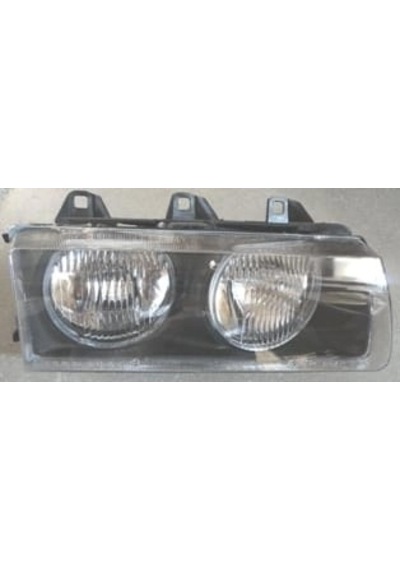 Bmw E36 1991-1998 3 Serı - - Coupe - Far Lambası Sağ Man/elk Çizgisiz Plastik Cam Merceksiz Hella T