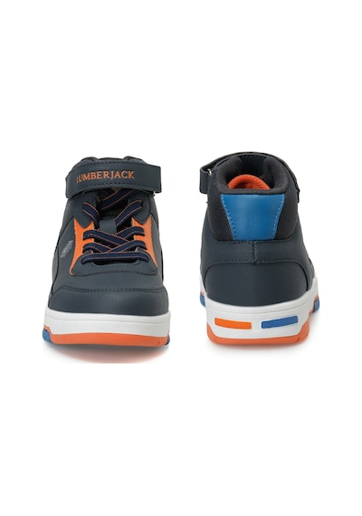 Lumberjack Nıtra Hı Lacivert Erkek Çocuk High Sneaker Lacivert-turuncu