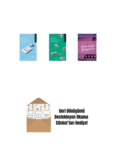 Senaryo Yazarının El Kitabı + Senaryo Sorunları Ve Çözümleri + Sinemaya Gidiyoruz + Okuma Sticker'ları