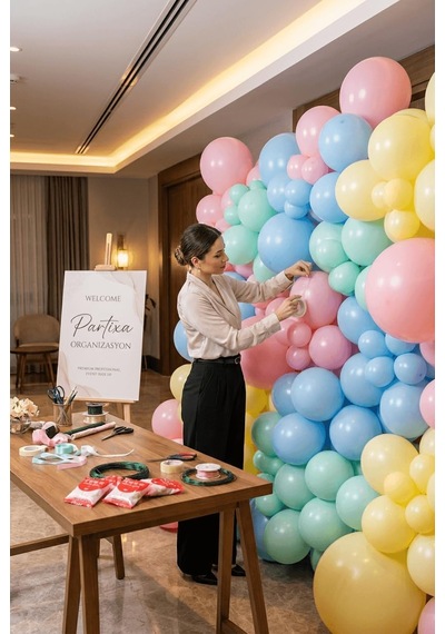 100'lü Balon Yapıştırıcı Nokta Şeffaf Çift Taraflı Balon Bandı, Güçlü Tutucu Glue Dot Rulo, Duvara Ve Tavana Yapıştırma Aparatı Diğer