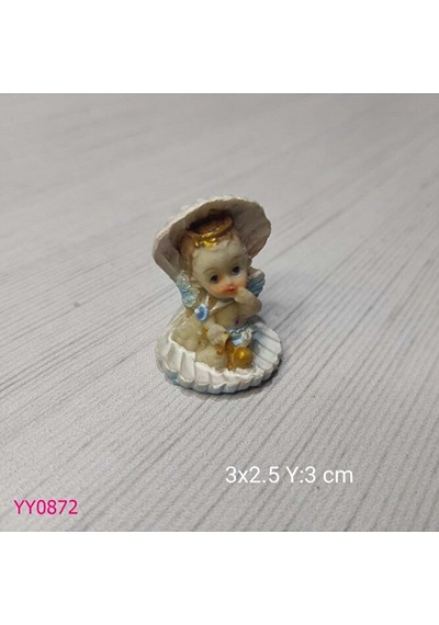 Yy0872 İnci İçinde Melek Silikon Kalıp
