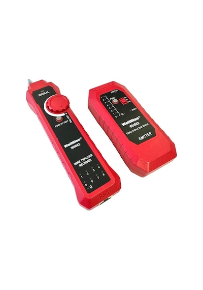 Wellhise Wh682 Çantalı Kablo Bulucu Kablo Test Cihazı Bilibili Wire Tracker