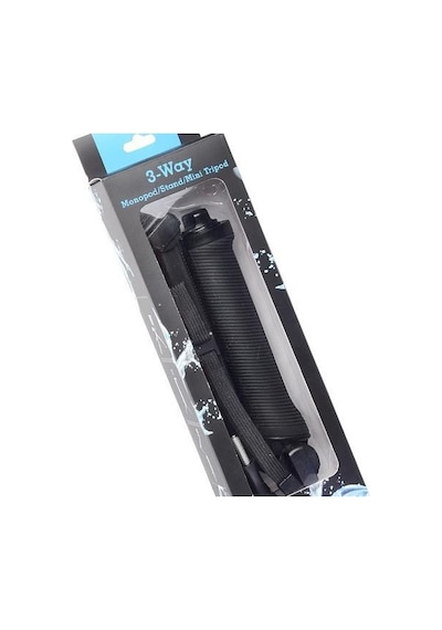 Aksiyon Kamera 3 Yollu Katlanır Monopod Stand Selfie Çubuğu Gp238