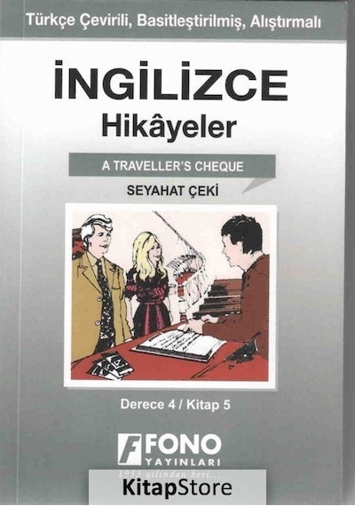 Seyahat Çeki-İngilizce Hikayeler Derece 4 Kitap 5- Fono Yayınları