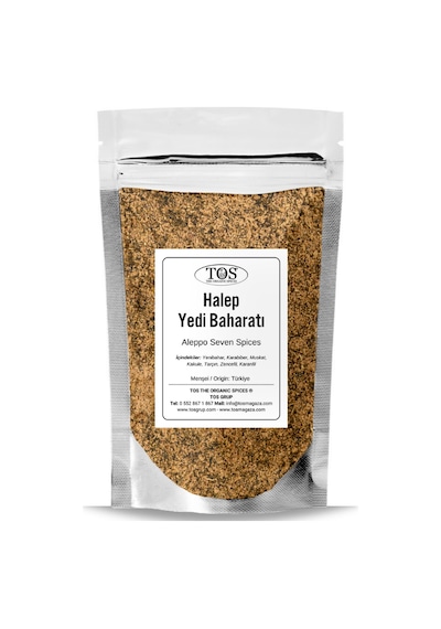 Tos The Organic Spices Halep Yedi Baharatı 100 G