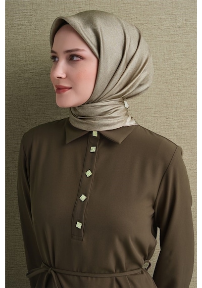 Armine İpek Eşarp 2027 Kış - 9601-09 Bej Sura