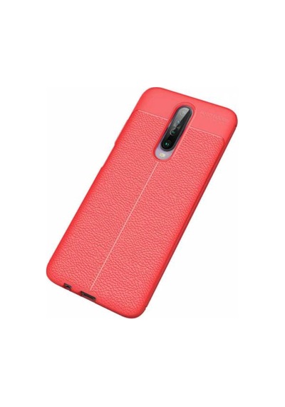 Xiaom Redmi K30 Kılıf Zore Niss Deri Desenli Silikon Kılıf