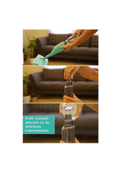 Shıny Sprey Mop + Yedek Set Beyaz
