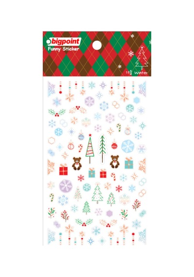 Bigpoint Sticker Kış X 15 Adet