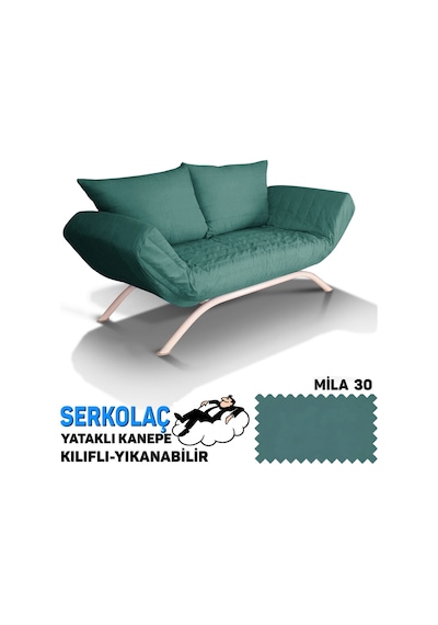 Serkolaç Yıkanabilir Yataklı Kanepe - Mila 30