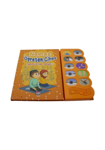 Namaz Öğreten Cihaz Resimli Kitap Seti  Turuncu